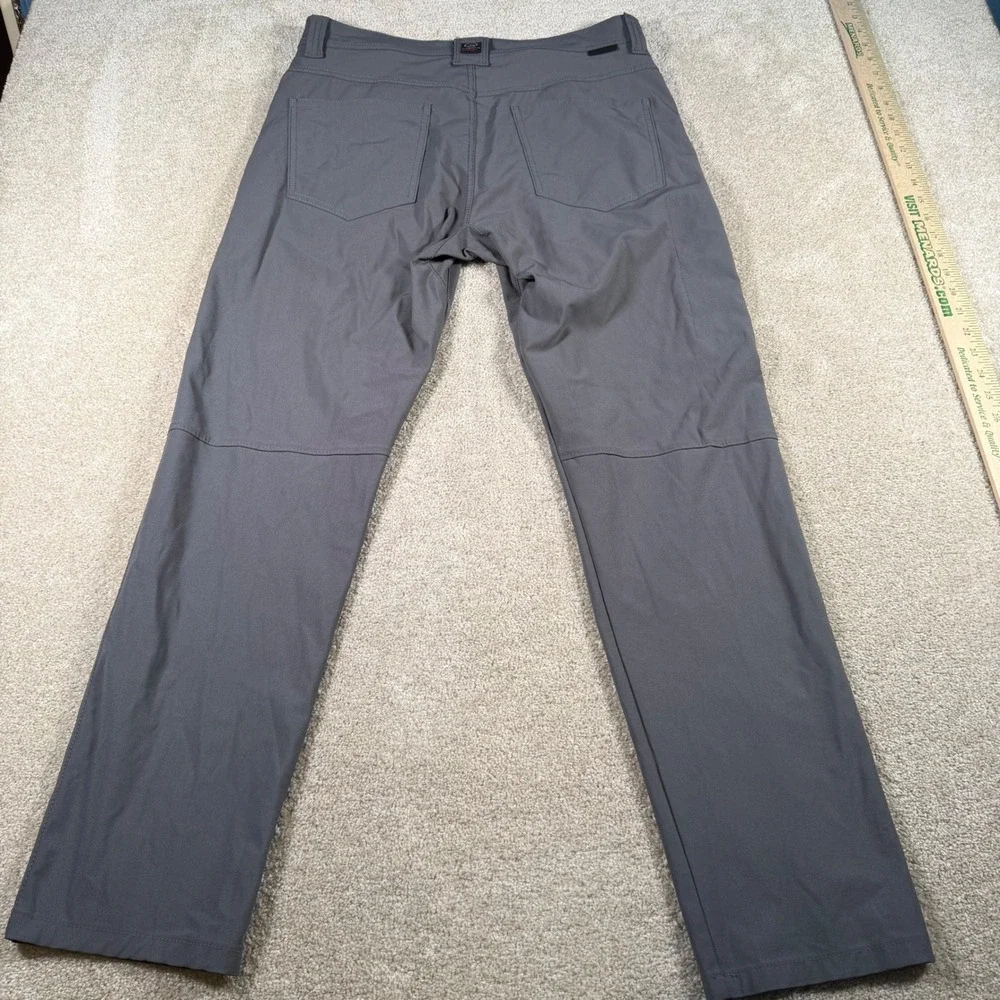 Wrangler ATG Pants Mens 32x30 Gray‎ All Terrain Gear Straight Leg Hiking Utility